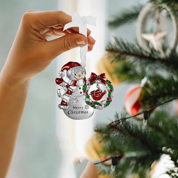 Christmas Tree Ornaments Hanging Charm Decorative Pendant of Car  Charm Holiday - Picture 7 of 7